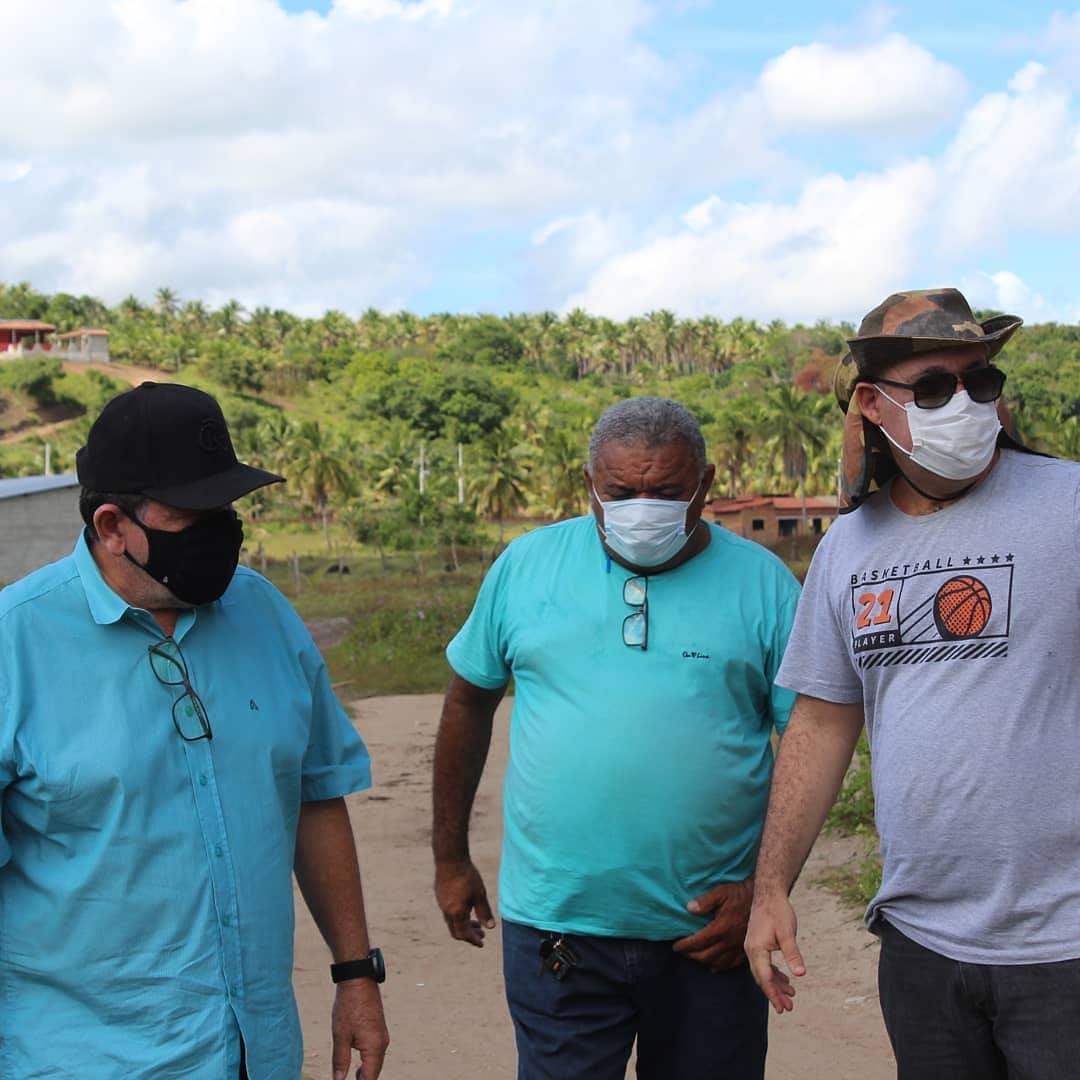 Prefeitura de Senador Georgino Avelino Visita a obras que estão