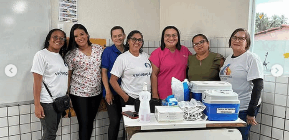 ações de vacinação nas escolas