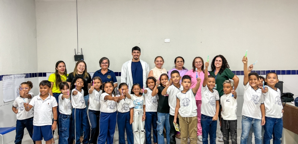 AÇÃO DO PROGRAMA SAÚDE NA ESCOLA (PSE)!